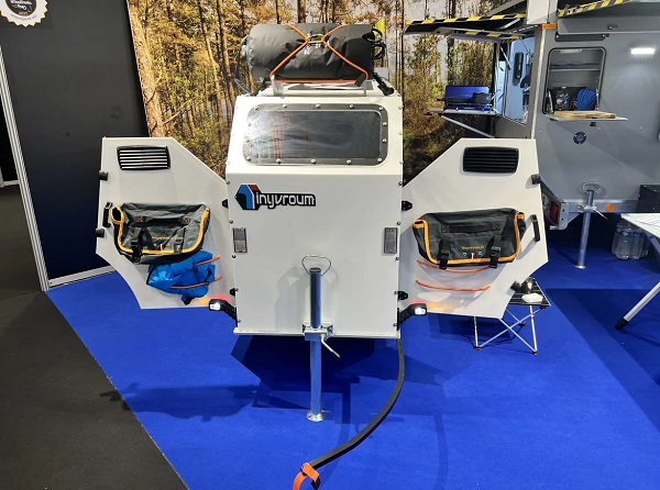 Cyklistický kempingový príves CapsulBike.