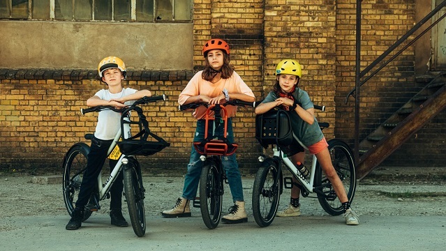 Nákladný bicykel pre deti Woom Now.