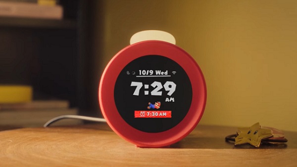 Interaktívne zvukové hodiny s budíkom Nintendo Sound Clock: Alarmo.