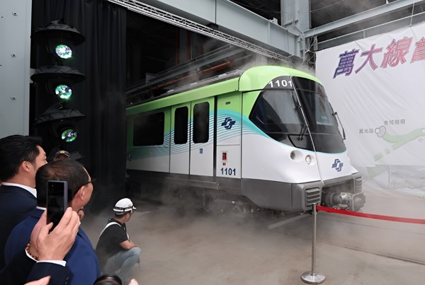 Prvý model Alstom Metropolis prichádza na Taiwan.