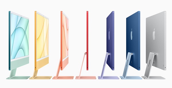 24,5-palcový počítač typu všetko v jednom Apple iMac.
