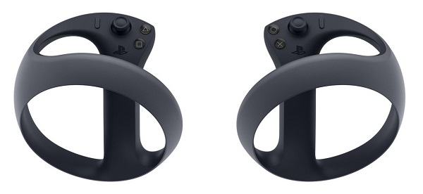 Nové ručné ovládače pre PlayStation 5 VR.