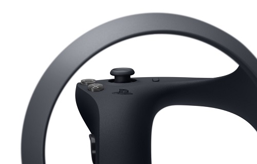 Nový ručný ovládač pre PlayStation 5 VR.