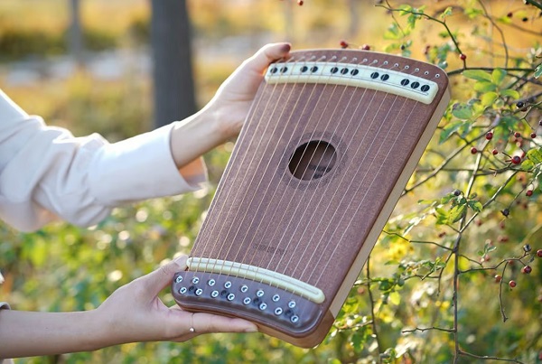 Hudobný nástroj s jedným pražcom Hanago.