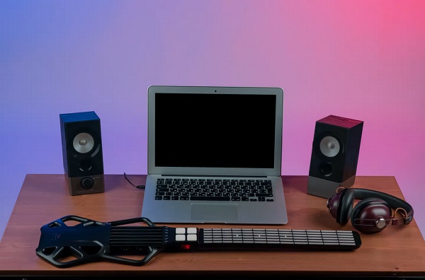 LED hudobný nástroj Sensy Guitar.