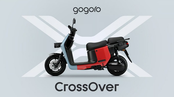 Elektrický skúter Gogoro CrossOver. Elektrický skúter Gogoro CrossOver.