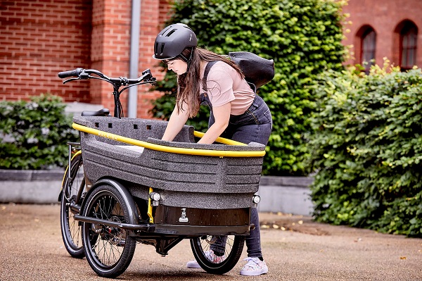 Rodinná nákladná e-trojkolka Raleigh Stride 3.