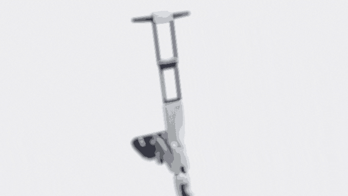 Miniatúrna skladacia elektrická kolobežka Shimizu Arma.