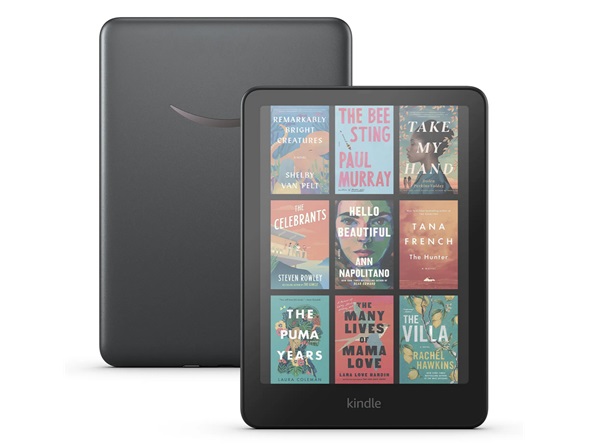 Farebná elektronická čítačka kníh Amazon Kindle Colorsoft.