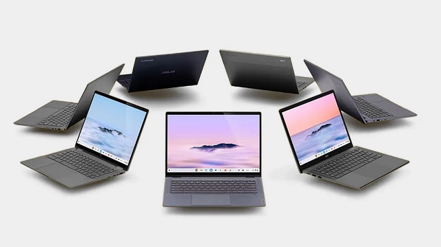 Chromebook Plus sa uvádza na trh s dvoma modelmi od každého z partnerských výrobcov spoločnosti Google - Acer, Asus, HP a Lenovo.