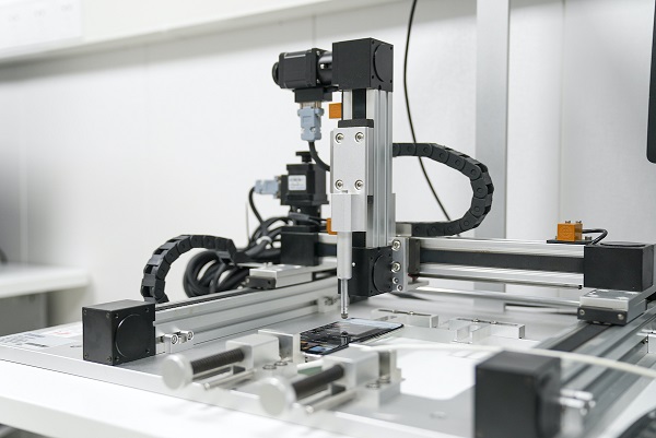 Autonómny testovací robot v laboraoriu na výskum komunikačných technológií OPPO.