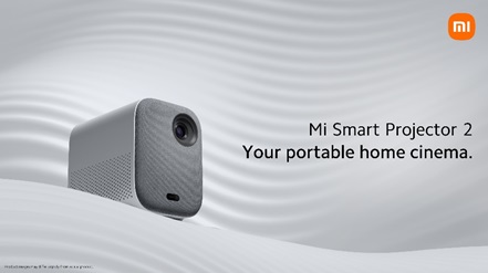 Prenosný projektor Xiaomi Mi Smart Projector 2 Pro.
