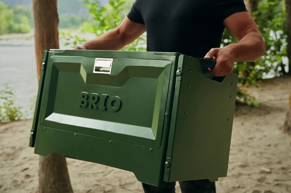 Kempingová kuchyňa v boxe Brio Kitchen Box.