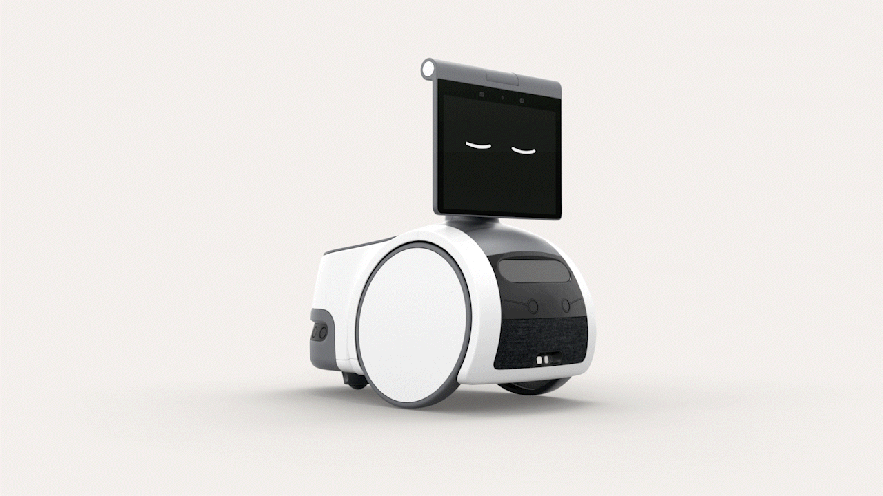 Domáci robotický spoločník Amazon Astro.
