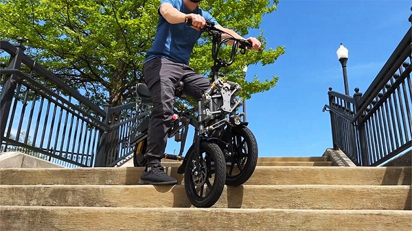 Trojkolesový skladací elektrický skúter Afreda S6.