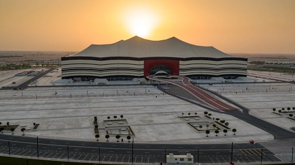 Futbalový štadión Al Bayt v Katare.