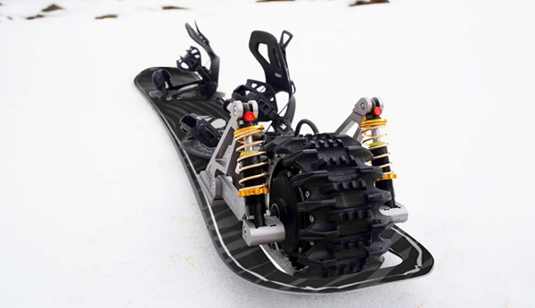 Elektrický snowboard Cyrusher Ripple.