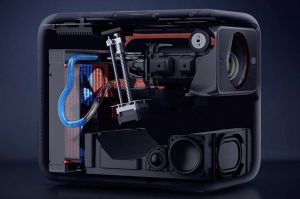 Vonkajší 4K projektor s trojitým laserom Anker Nebula X1.