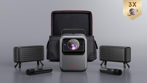 Vonkajší 4K projektor s trojitým laserom Anker Nebula X1.