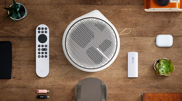 Prenosný Bluetooth reproduktor s integrovaným Full HD projektorom BenQ GV31.