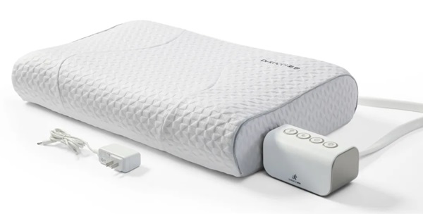 Inteligentný vankúš proti chrápaniu DeRucci Anti-Snore Smart Pillow.