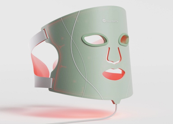 Kozmetická LED maska na tvár Nanoleaf LED Light Therapy Face Mask.