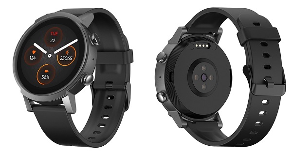 Inteligentné hodinky TicWatch E3 od spoločnosti Mobvoi.