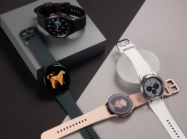 Inteligentné hodinky Samsung Galaxy Watch4 a Galaxy Watch4 Classic.