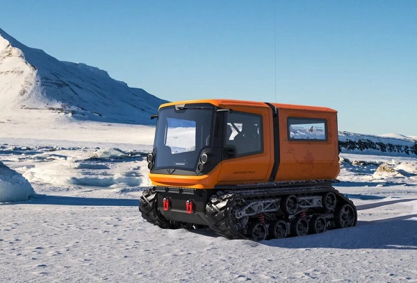 Tretia iterácia plne elektrického polárneho vozidla Venturi Antarctica.