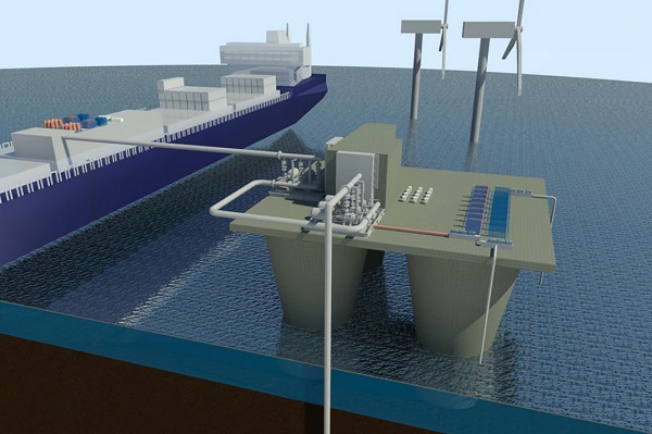 Systém by sa mohol integrovať do akejkoľvek existujúcej infraštruktúry, ktorá spracováva morskú vodu, napríklad do odsoľovacieho zariadenia.