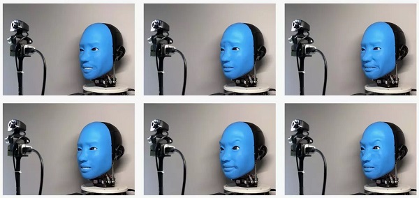 Robot EVA dokáže vyjadriť šesť základných ľudských emócií a navyše je schopný prejaviť jemnejšie prejavy tváre.