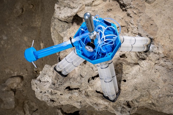 Nový vzduchom poháňaný mäkký robot má vzor chôdze inšpirovaný korytnačkami.