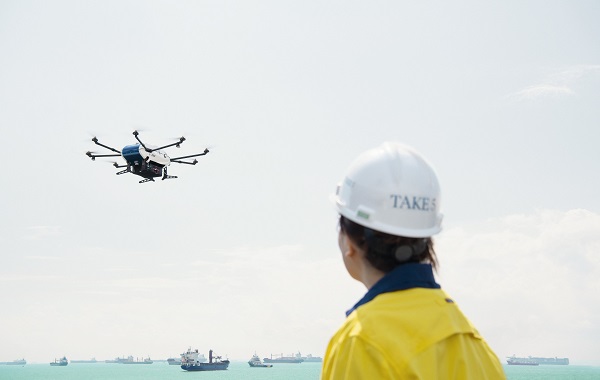 Autonómny donáškový dron Airbus Skyways.