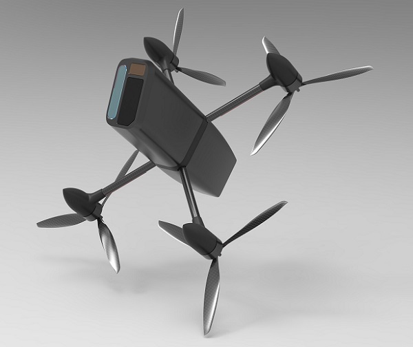 Obranný dron Anduril Interceptor.