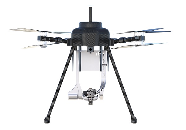 Ozbrojený dron Asisguard Songar.