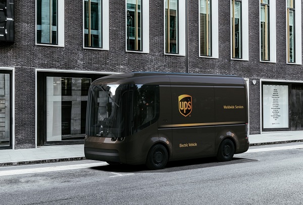 Druhá generácia elektrickej dodávky Arrival pre spoločnosť UPS.
