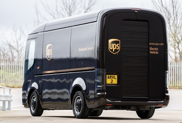 Druhá generácia elektrickej dodávky Arrival pre spoločnosť UPS.
