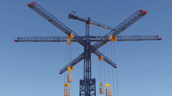 Gravitačná veža Energy Vault 