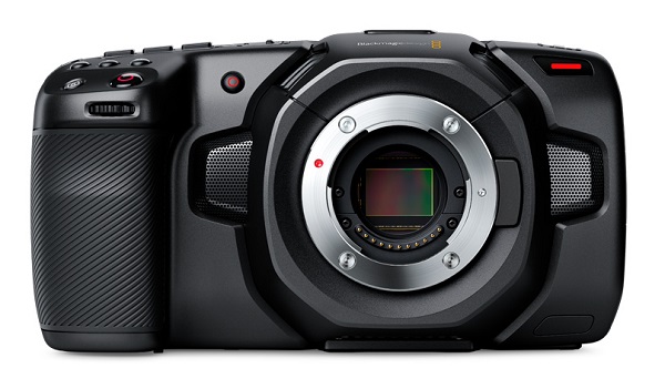 Kompaktná kamera Blackmagic Pocket Cinema Camera 4K.