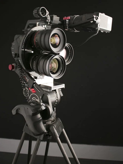 Kamerový systém MultiTurret pre výmenu objektívov.