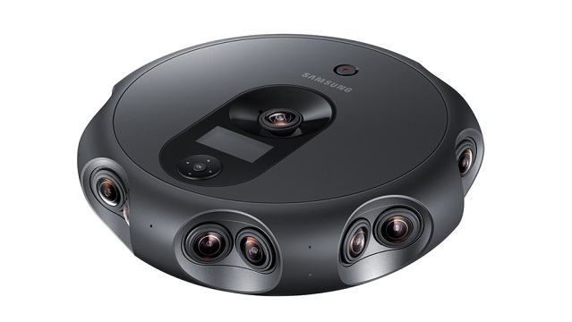 Spoločnosť Samsung predstavila novú 360 stupňovú kameru s názvom 360 Round.
