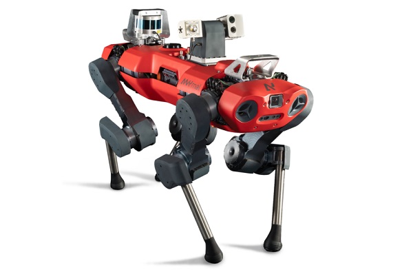 Štvornohý priemyselný robot ANYmal C.