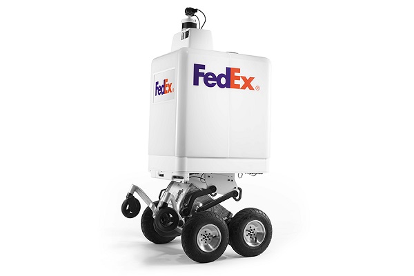 Autonómny donáškový robot FedEx.