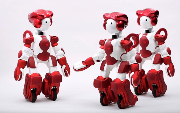 robot, humanoidný robot, Hitachi, EMIEW, EMIEW3, obchod, zákazník, nakupujúci, nakupovanie, asistent, robotický asistent, technológie, novinky, technologické novinky, inovácie, recenzie, prvé dojmy
