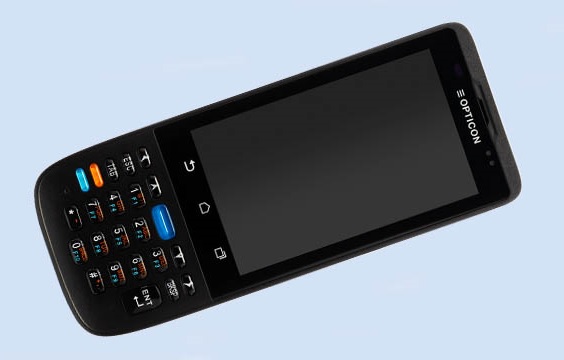 Čítačka čiarových kódov Opticon H-29 s operačným systémom Android.