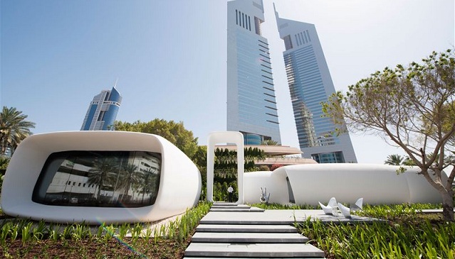 3D tlač, stavba, výstavba, stavebníctvo, Dubaj, kancelárska budova, Office of the Future, technológie, novinky, technologické novinky, inovácie, recenzie, prvé dojmy