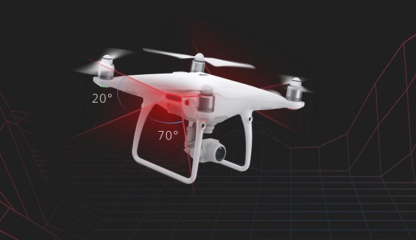 Vďaka infračerveným senzorom sa zlepšila celková schopnosť autonómneho letu dronu, ktorý sa tak dokáže ešte lepšie vyhýbať objektom.