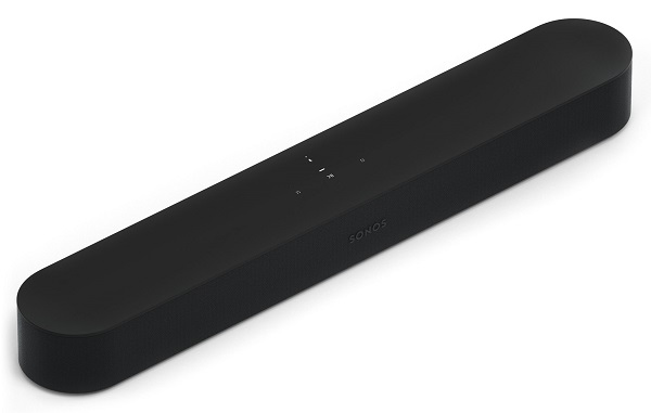 Soundbar Sonos Beam s podporou digitálnej hlasovej asistentky Amazon Alexa.