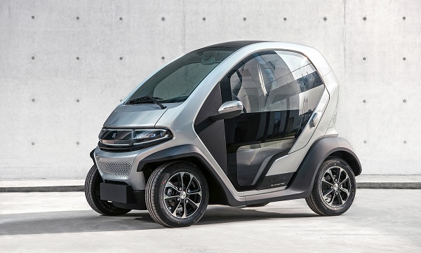 Elektromobil Eli Zero je navrhnutý pre krátke jazdy pri nižších rýchlostiach v blízkom okolí.
