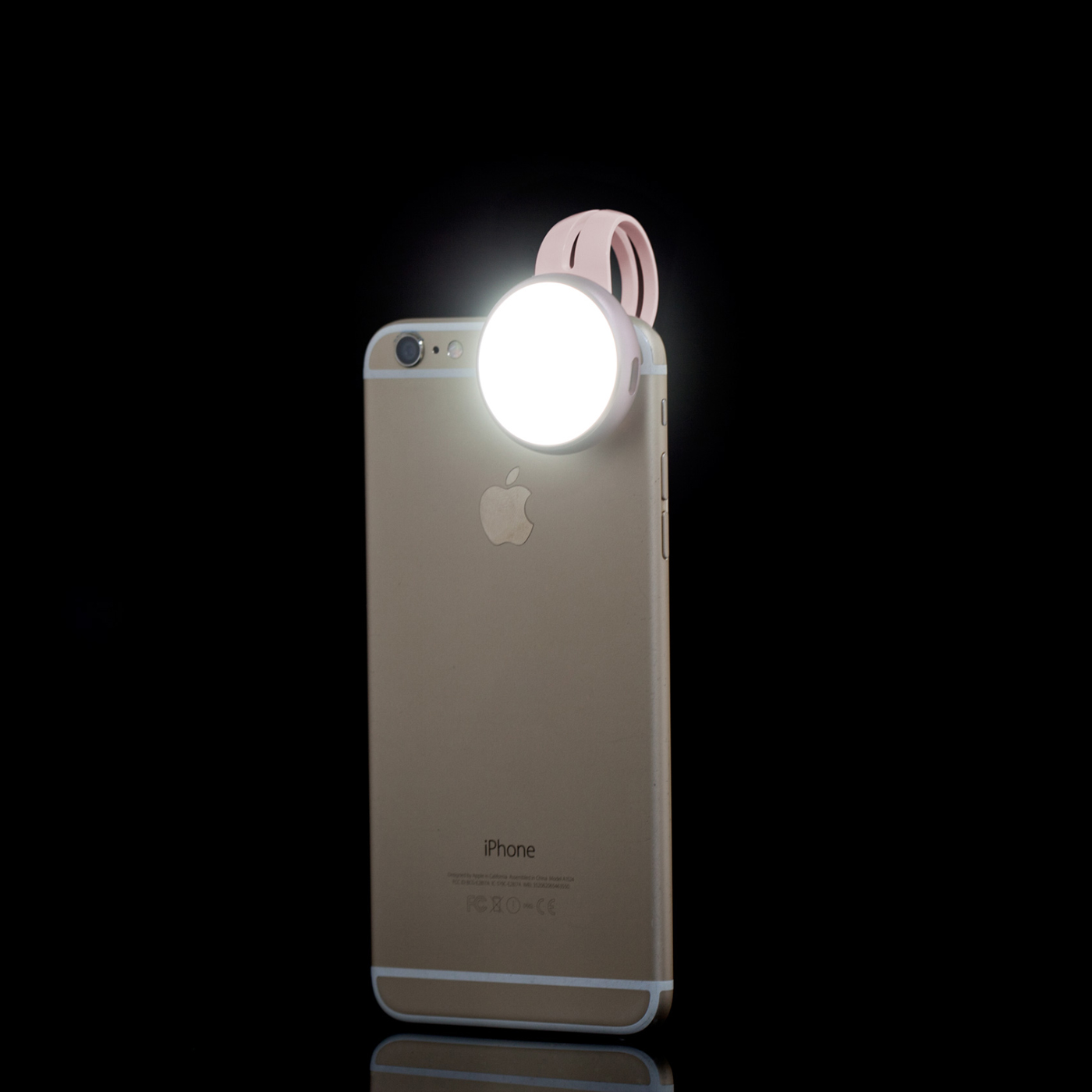 LED blesk, Momax, iPhone, fotovýbava, fotodoplnky, fashiontech, CES, objektív, Rose Gold